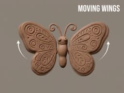 Articulated_Butterfly 3d model