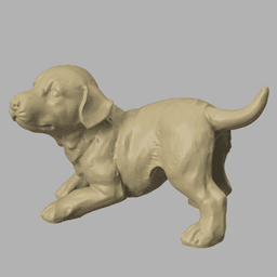 Labrador puppy play 3d model