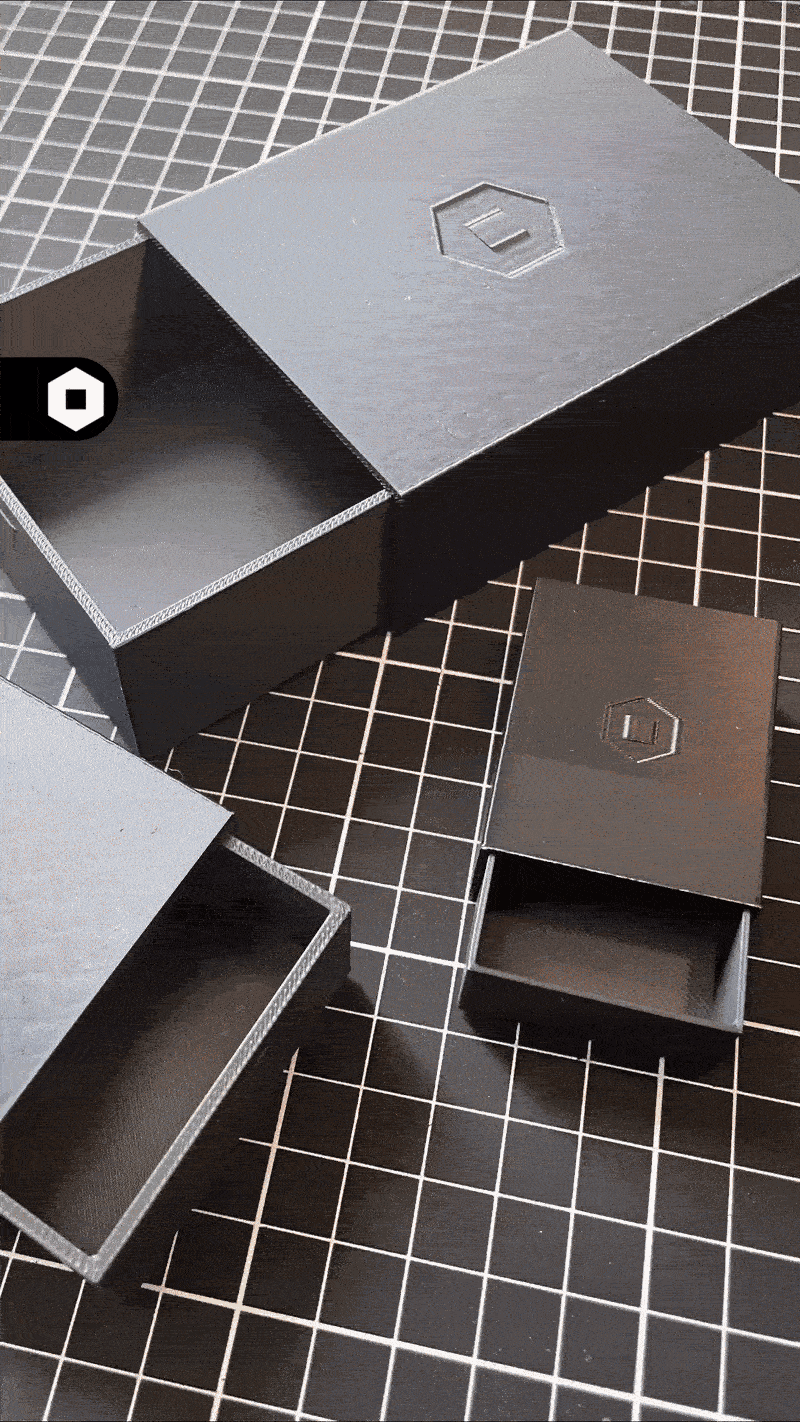 Matchbox Container Set 3d model
