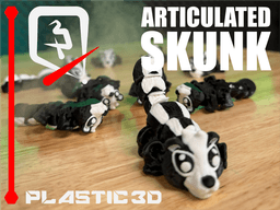Articulated Skunk 3d model