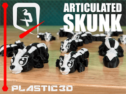 Articulated Skunk 3d model