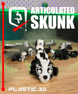 Articulated Skunk 3d model