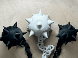 Mace and Chain Lighter Keeper
3d model