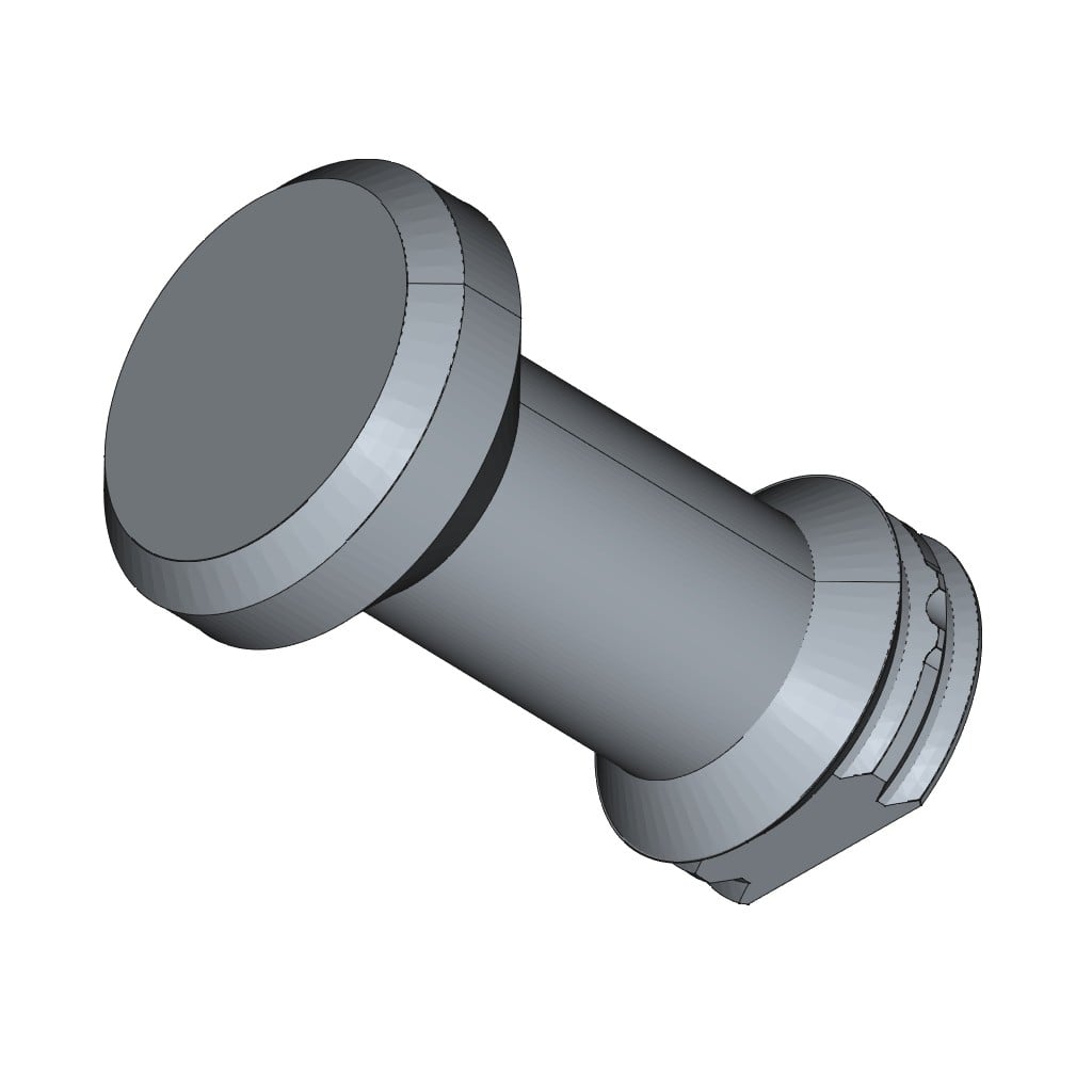 D-LOCK_KNOB.25DX35 3d model