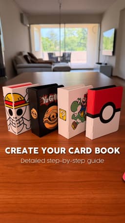 CARD BOOK | TRADING CARD BINDER 3d model