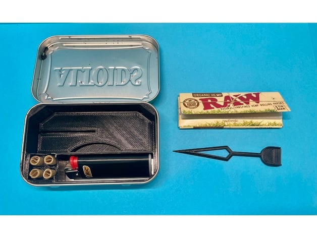Altoids Tin Rolling Station 3d model