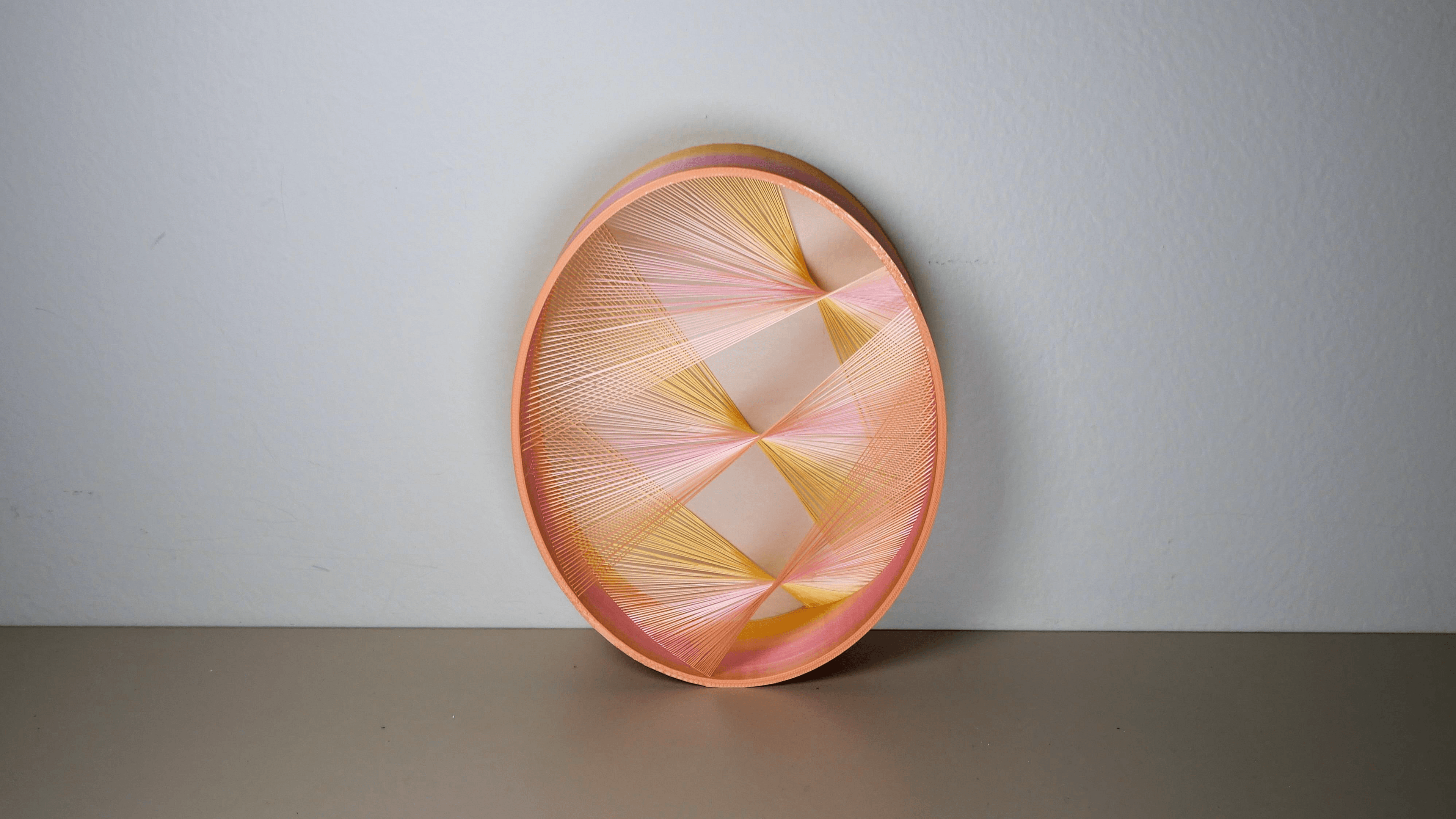 Abstract String Art 3d model