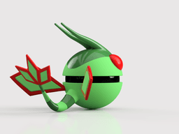 Flygon Pokeball 3d model