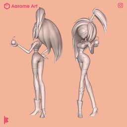 Cherry Bomb Hazbin Hotel 3d model