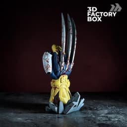 Universal Controller Stand - Inspired by Wolverine 3d model