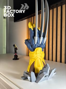 Universal Controller Stand - Inspired by Wolverine 3d model
