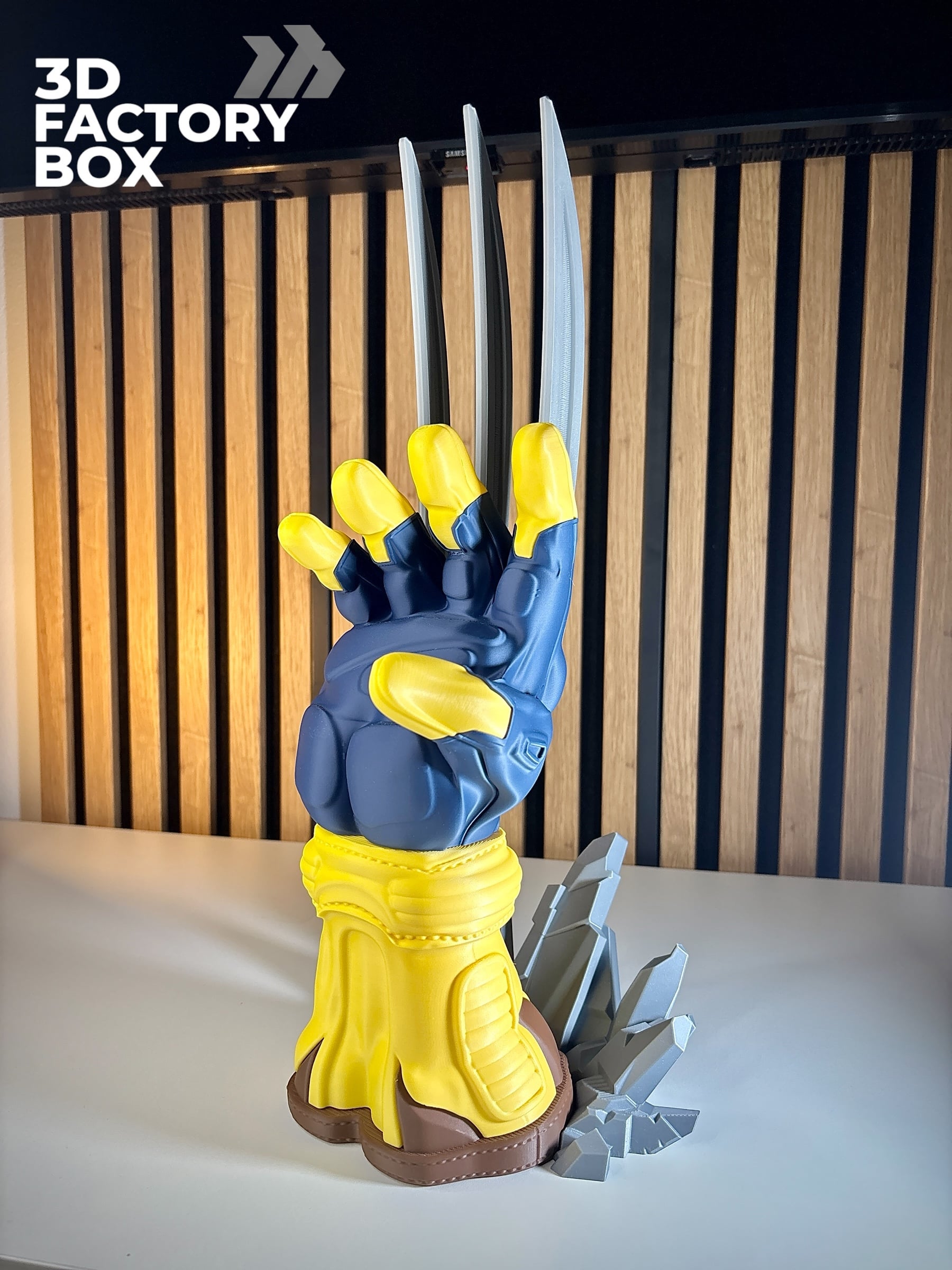 Universal Controller Stand - Inspired by Wolverine 3d model