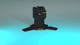Helldivers 2 Rocket Turret Sentry Stratagem 3d model