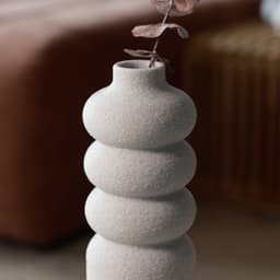 Japandi Vase ZARA - Minimalist Wavy Design 3d model