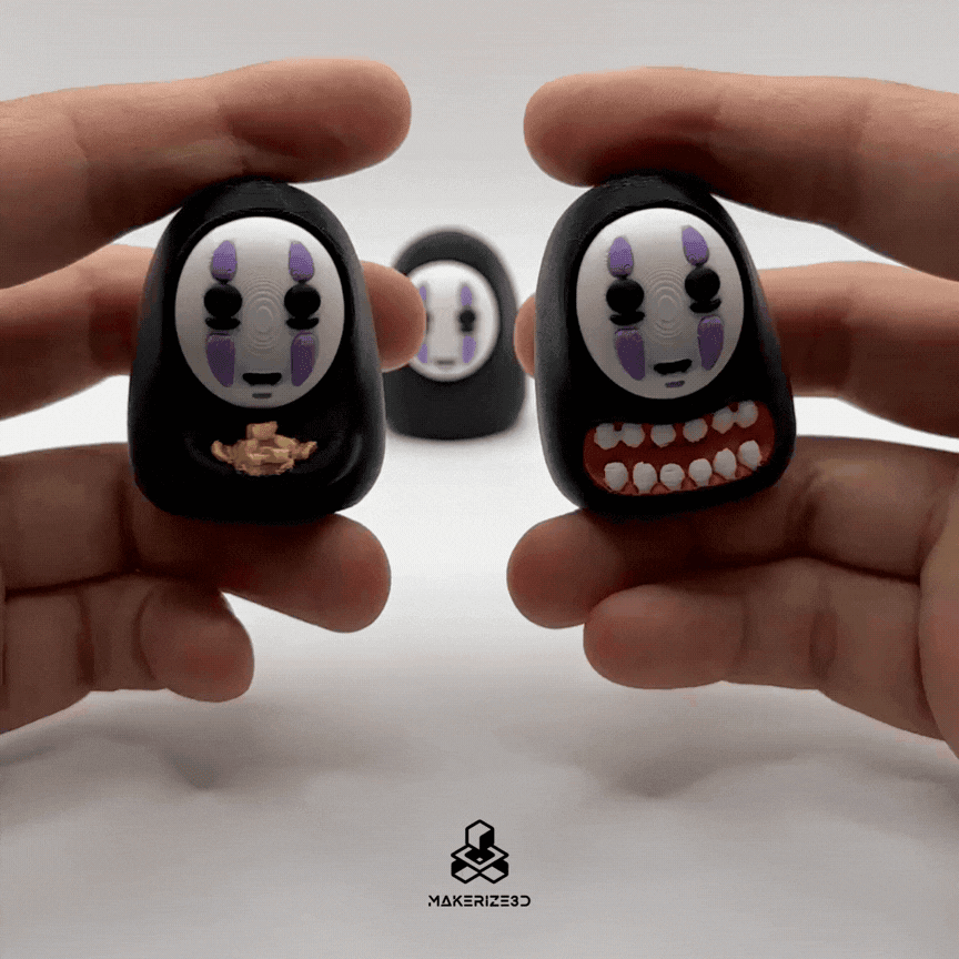 Kaonashi (No-Face) Clicker 3d model