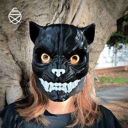 Panther Mask 3d model