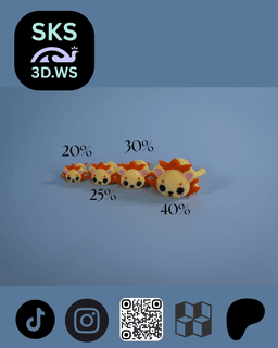 Lion Fidget articulation free model 3d model