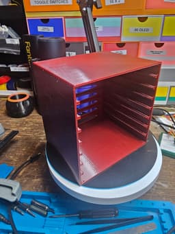 Holder for ESP32 Half Breadboard Cases 3d model
