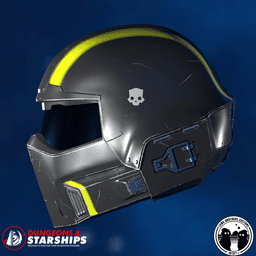B0-1 Tactical Helmet - Helldivers 2 3d model