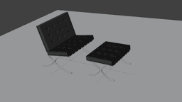 matrix chair origin.obj 3d model