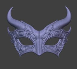 Succubus Eye Mask 3d model