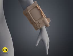 Pip Boy - Fallout live action series 3d model