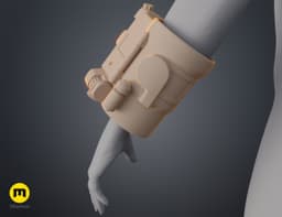 Pip Boy - Fallout live action series 3d model