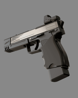 Deadeye Handgun | Inspired by STALKER 2 3d model