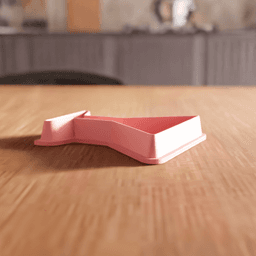 Cocktail Glass Cookie Cutter Utensil 3d model