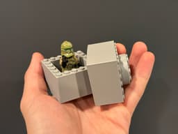 Minifigure Brick Egg w/Dragon Scale Version 3d model
