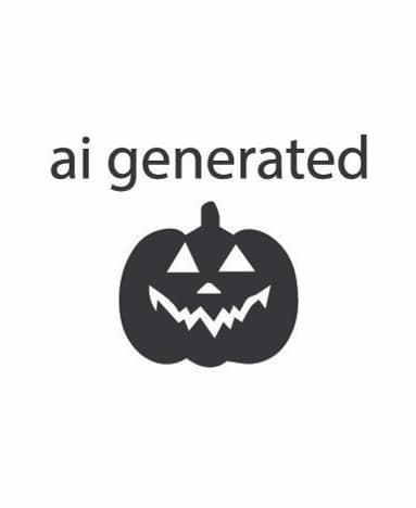 ai generated Halloween decoration 3d model