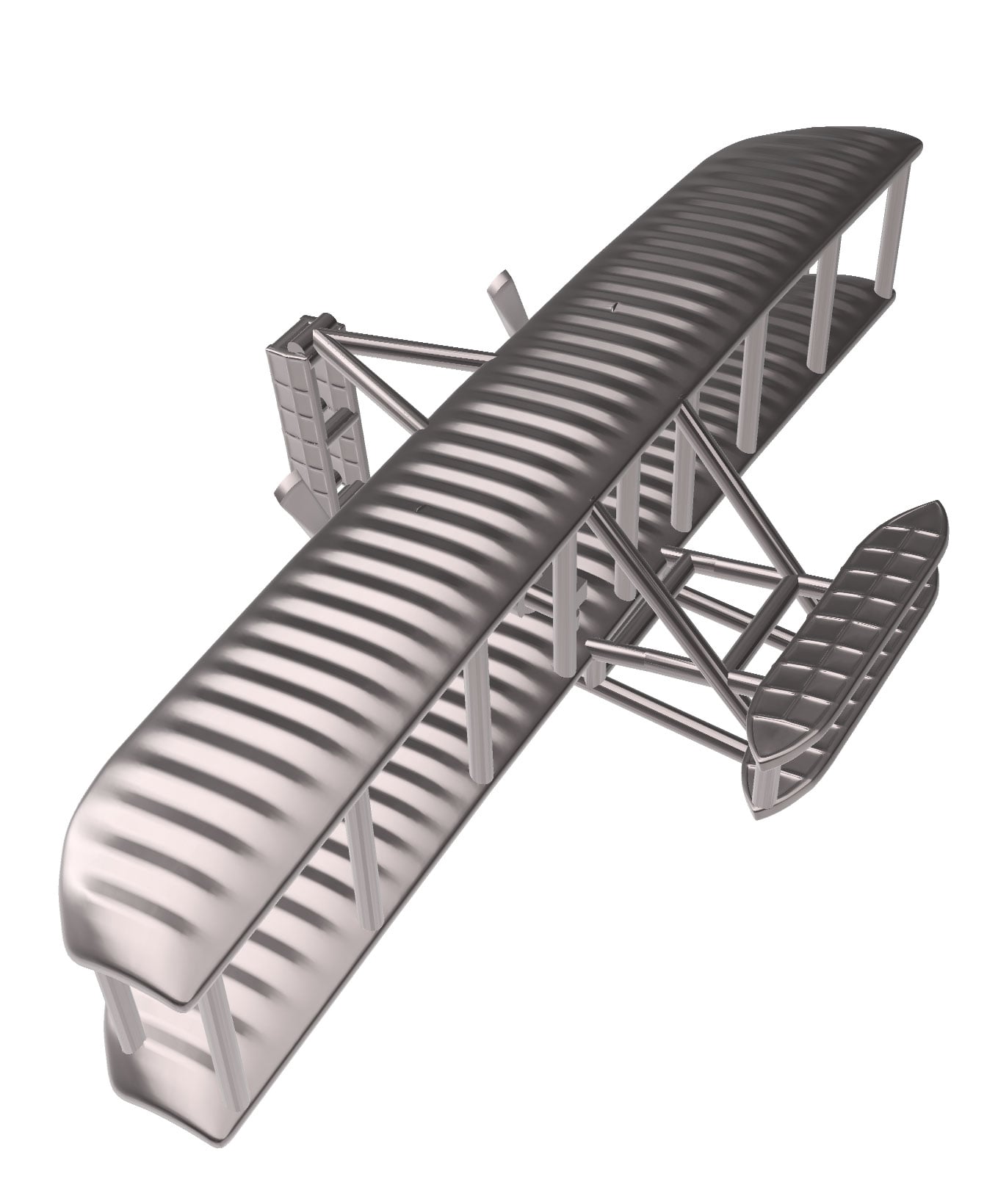 Wright Flyer I 3d model