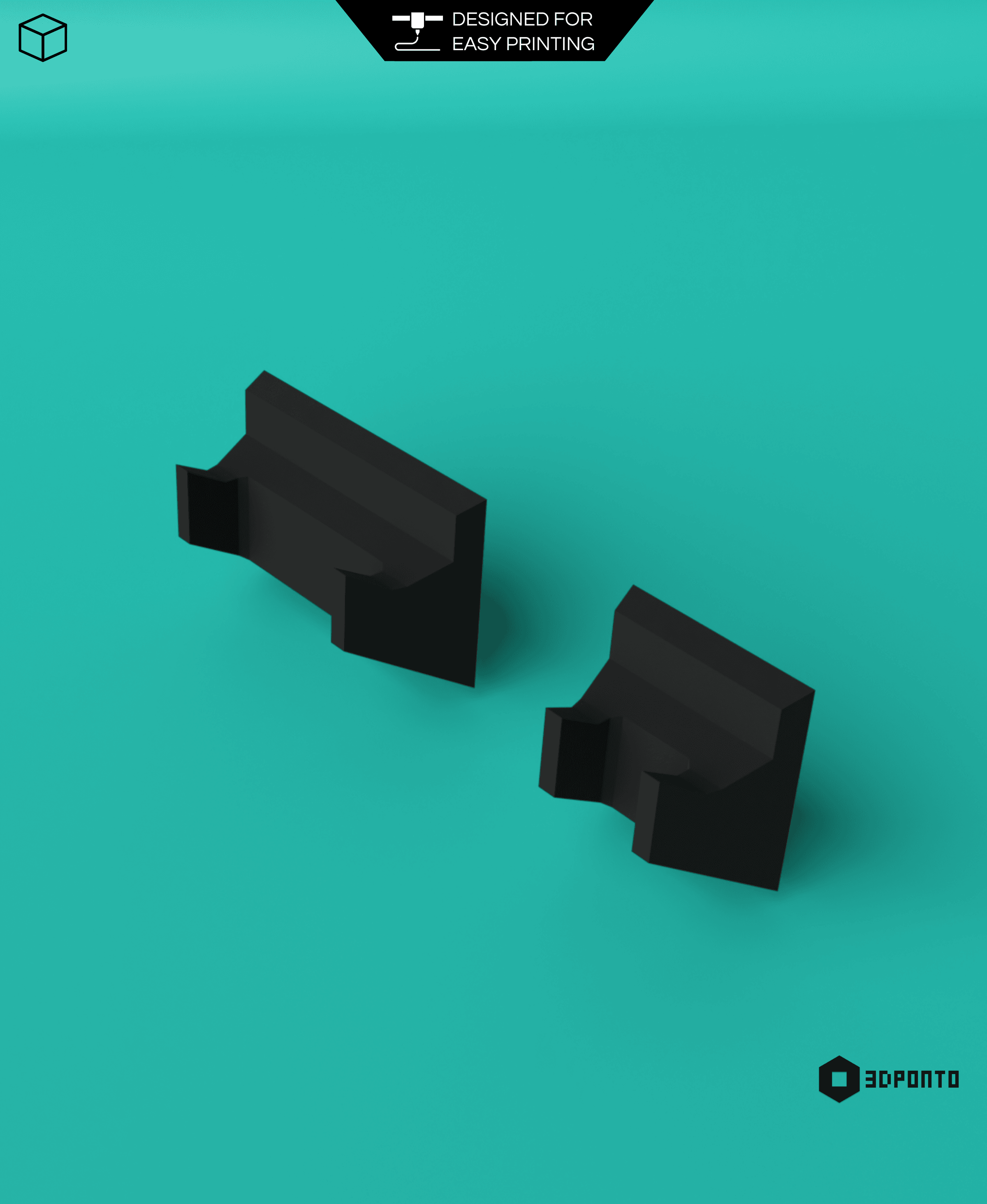 Gillette Razor Wall Holder 3d model