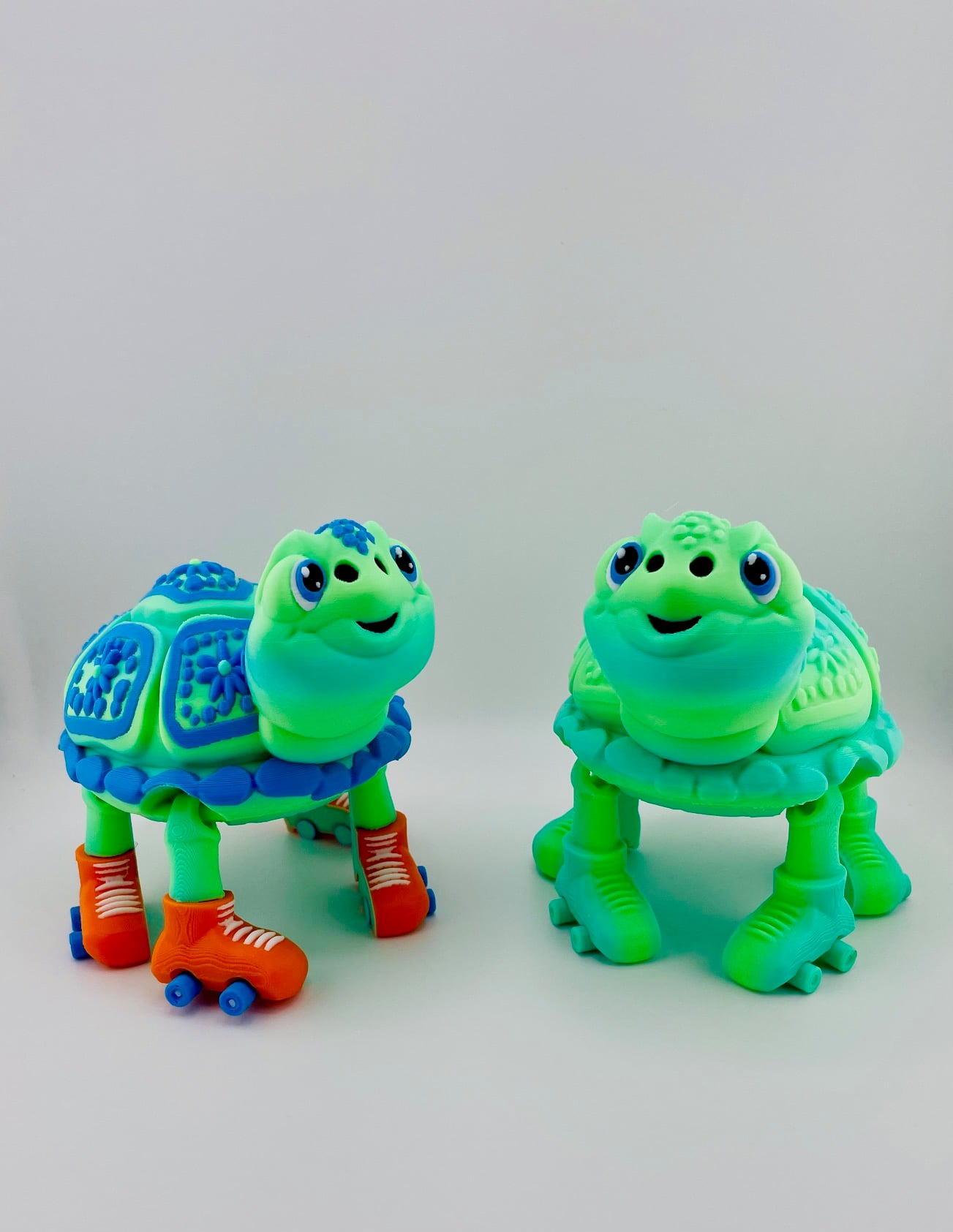 Turtle Roller Skate Flexi 3d model