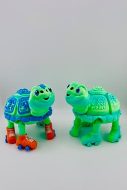Turtle Roller Skate Flexi 3d model
