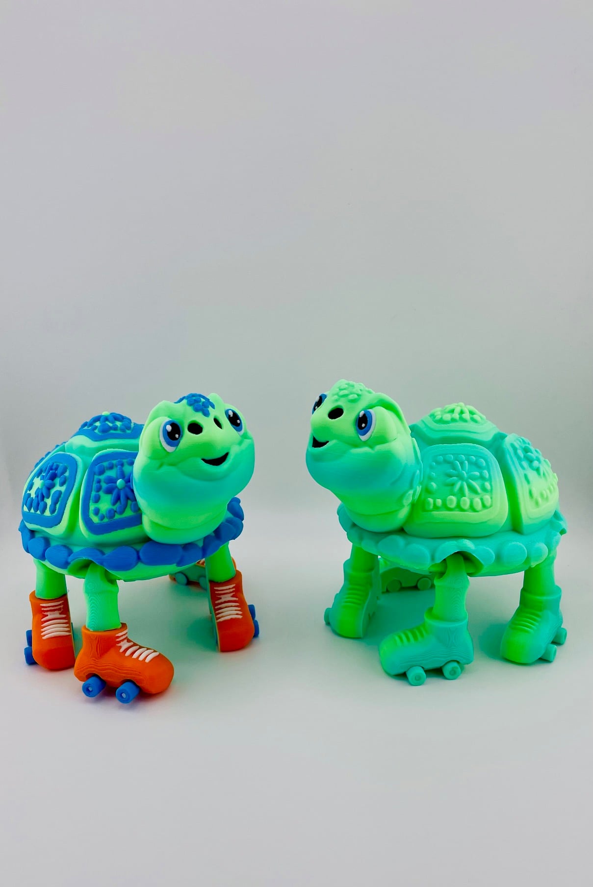 Turtle Roller Skate Flexi 3d model