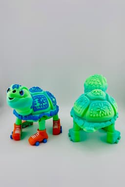 Turtle Roller Skate Flexi 3d model
