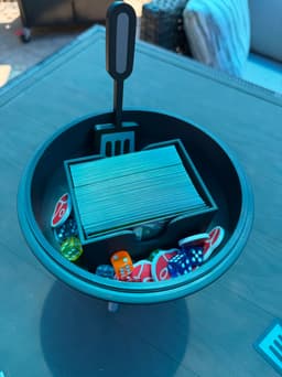 Grill Deck Box 3d model