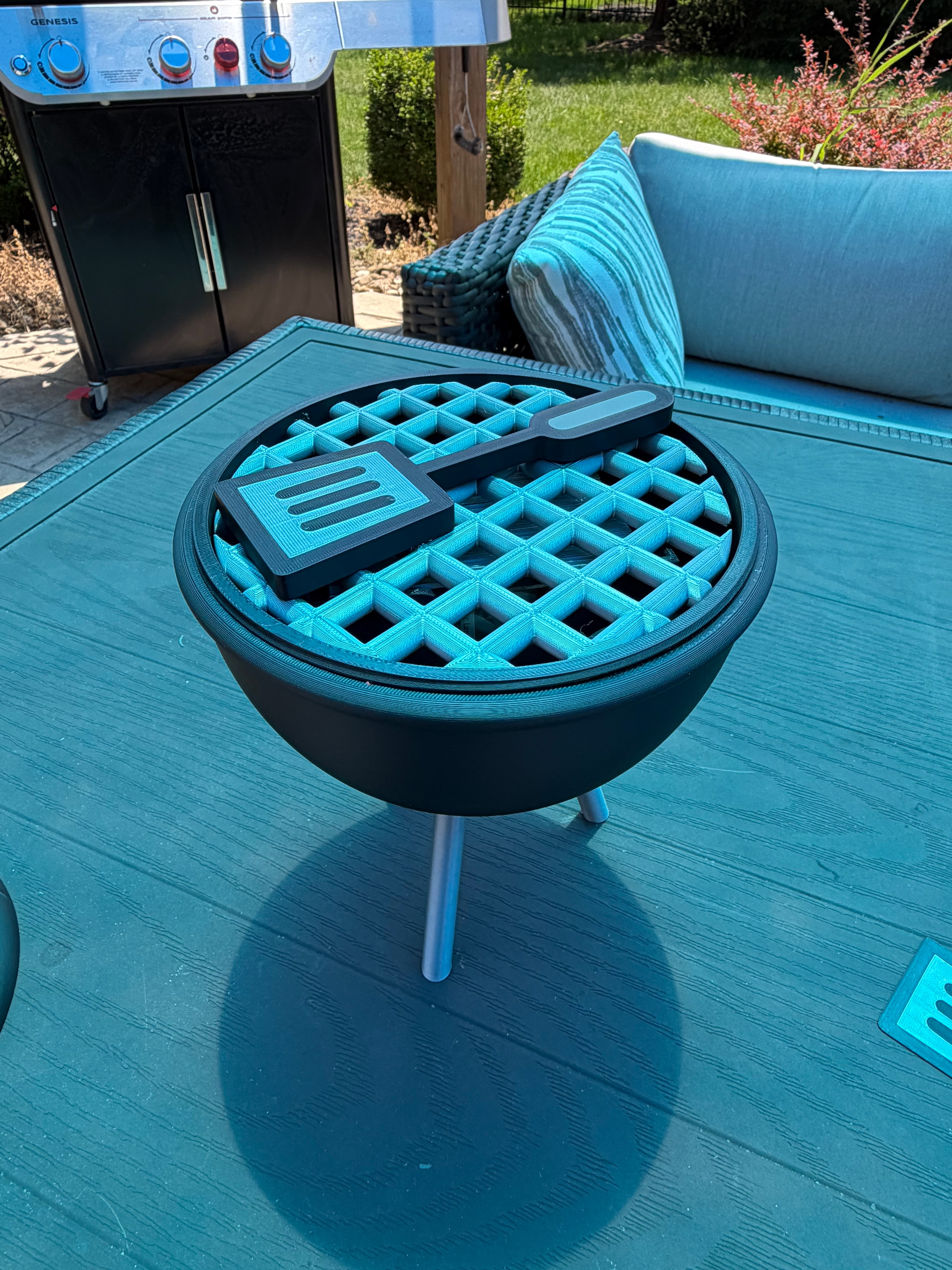Grill Deck Box 3d model