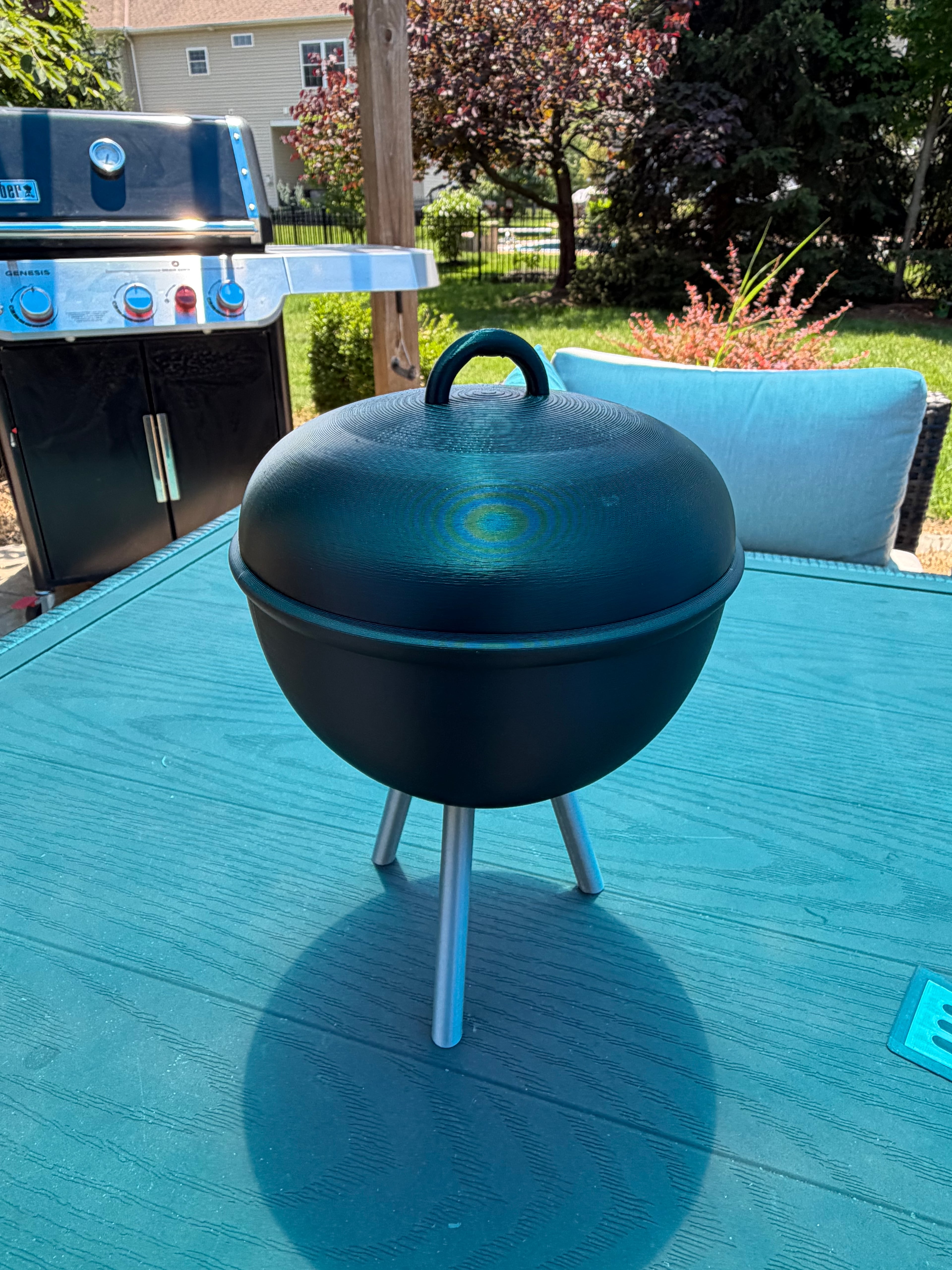 Grill Deck Box 3d model