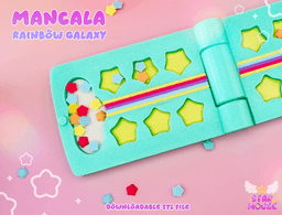 Galaxy Rainbow Mancala (Extra Bonus!) 3d model