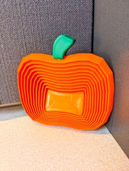 Fidget Pumpkin Rings 3d model