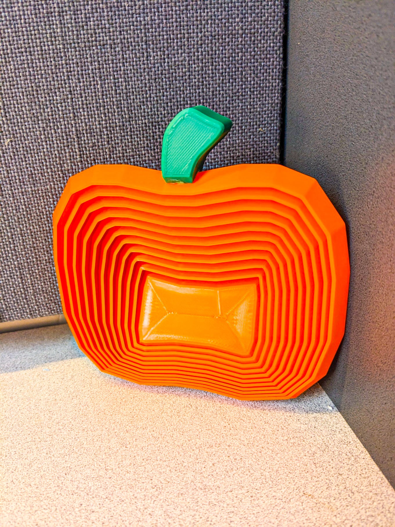 Fidget Pumpkin Rings 3d model