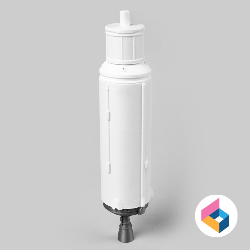 Falcon 9 second stage 3d model