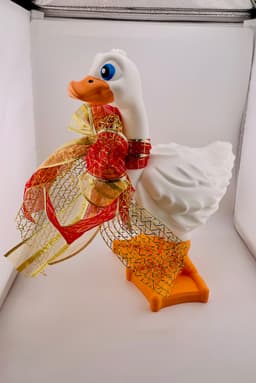 Dress Up Porch Goose for Goose Gear 3d model