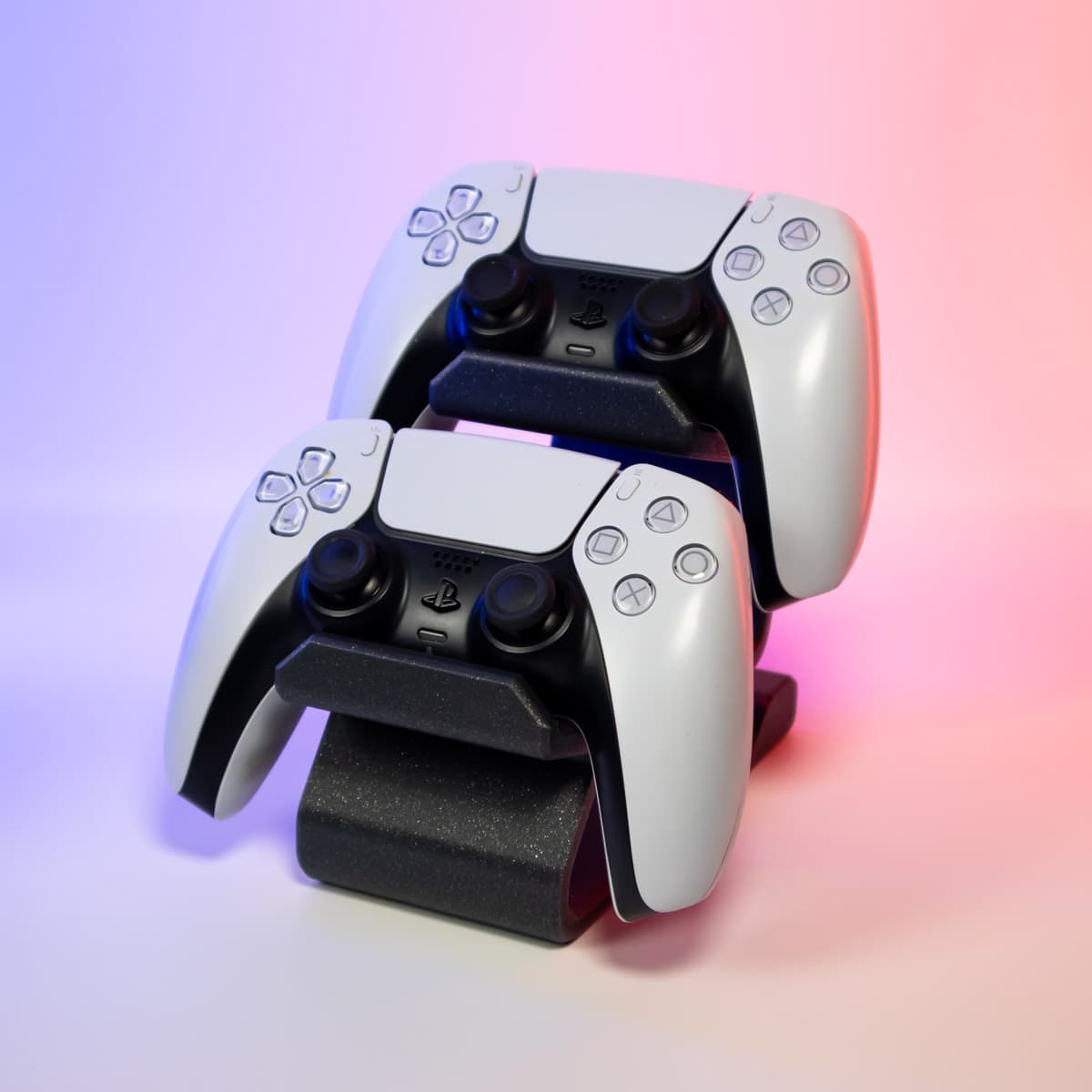 Dual Controller Holder, Modern 3d model