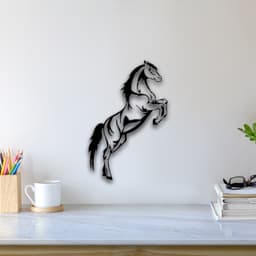 Horse Wall Art 3d model