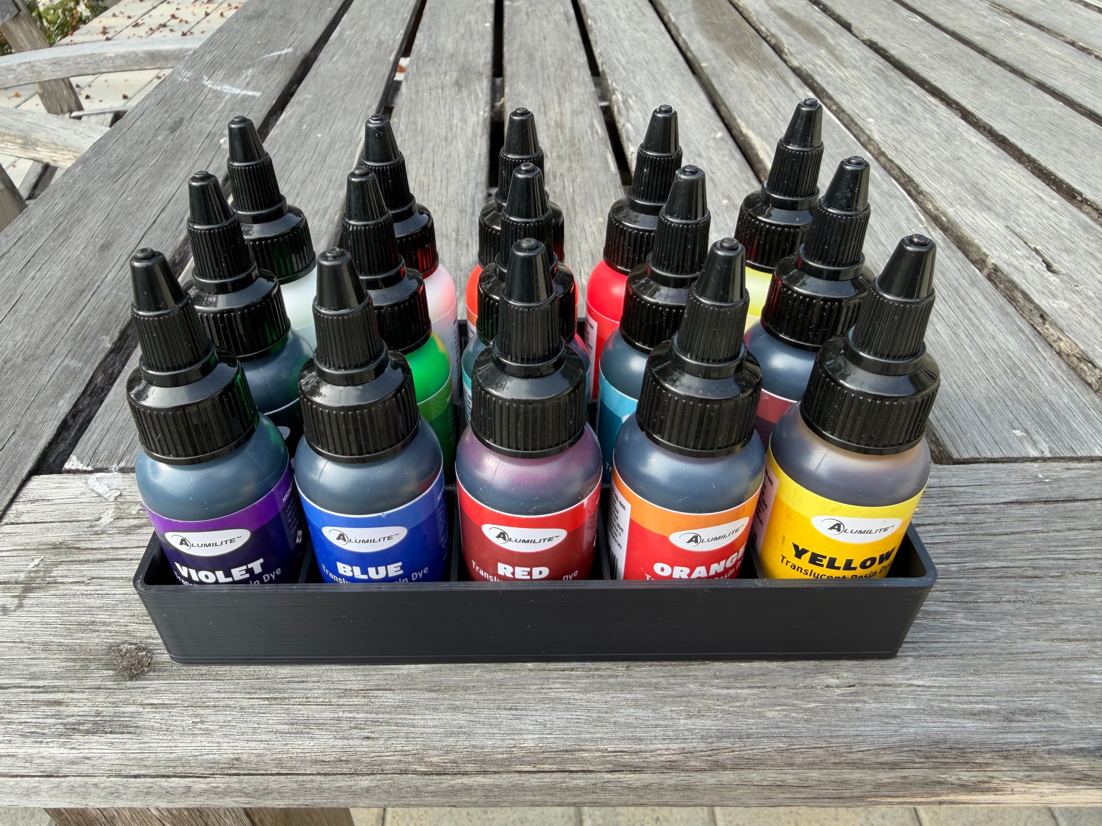 Alumilite Dye Tray 3d model