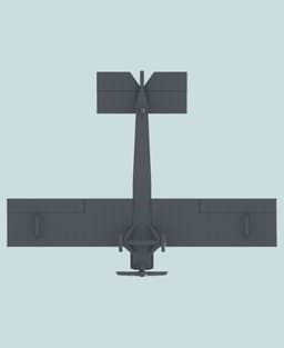 1:144 Airco D.H.6 (Early) 3d model