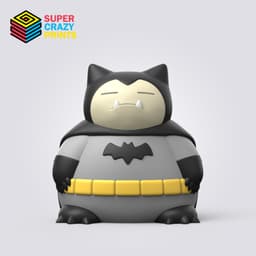 Snorlax Batman 3d model